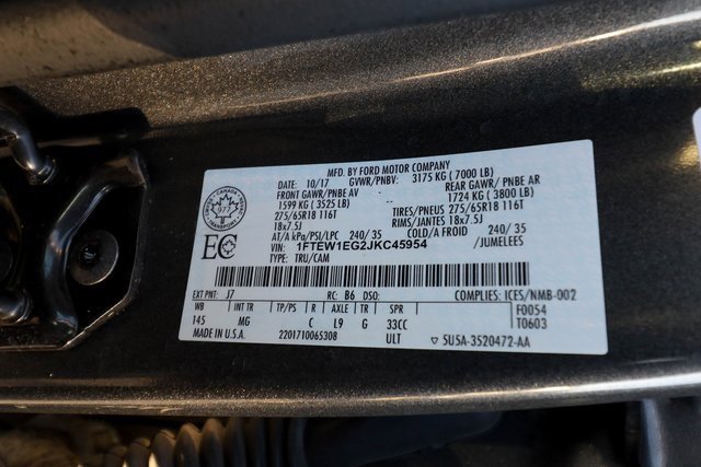 Used 2018 Ford F150 XLT w/ Equipment Group 302A Luxury image 64