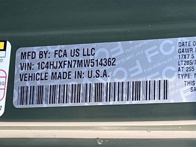 Certified 2021 Jeep Wrangler Unlimited Rubicon image 30