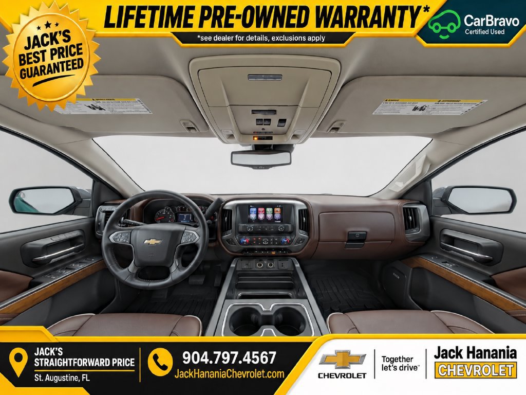 Certified 2015 Chevrolet Silverado 1500 High Country w/ High Country Premium Package AWD/4WD image 10