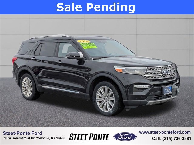 Certified 2020 Ford Explorer Limited w/ Class III Trailer Tow Package image 1