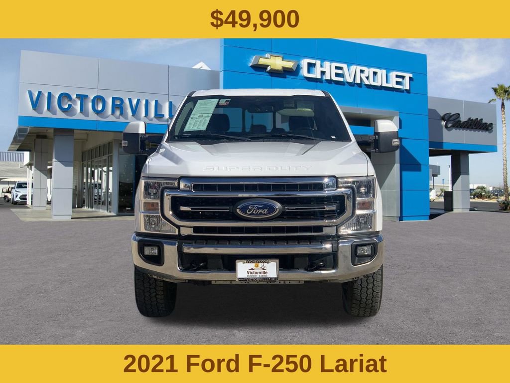 Used 2021 Ford F250 Lariat w/ Lariat Value Package AWD/4WD image 2