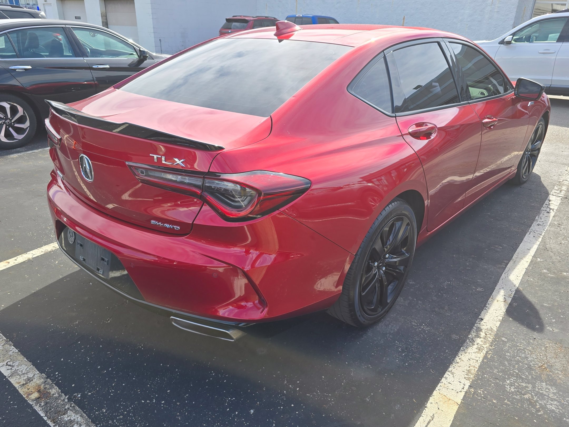 Used 2023 Acura TLX w/ A-SPEC Package AWD/4WD image 3
