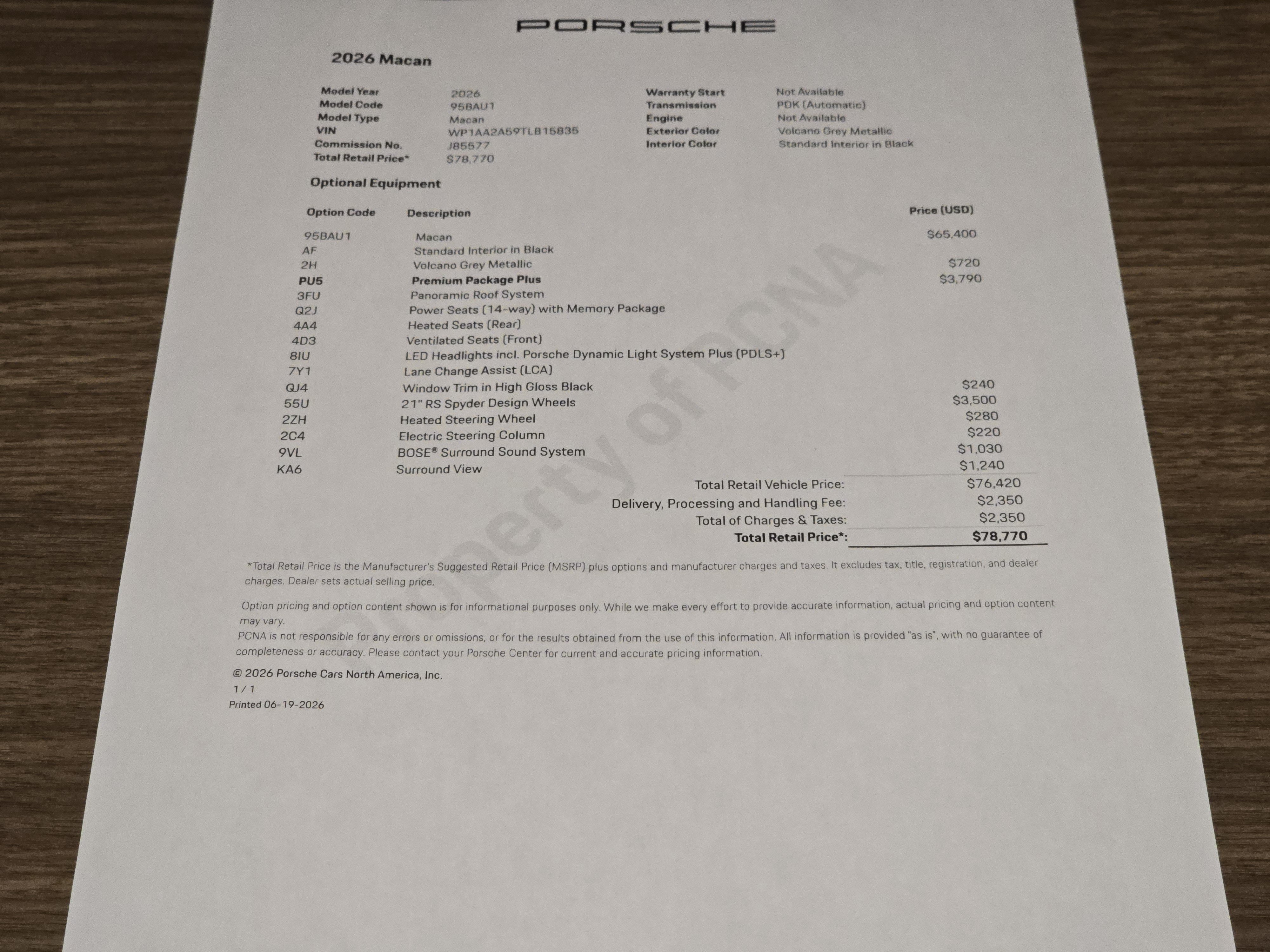 New 2026 Porsche Macan AWD/4WD image 28