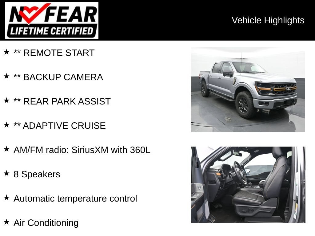 Used 2024 Ford F150 Tremor w/ Tow/Haul Package AWD/4WD image 2