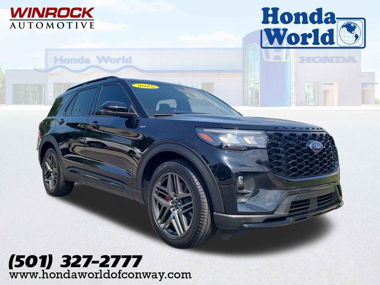 Used 2025 Ford Explorer ST-Line w/ Premium Package RWD image 1