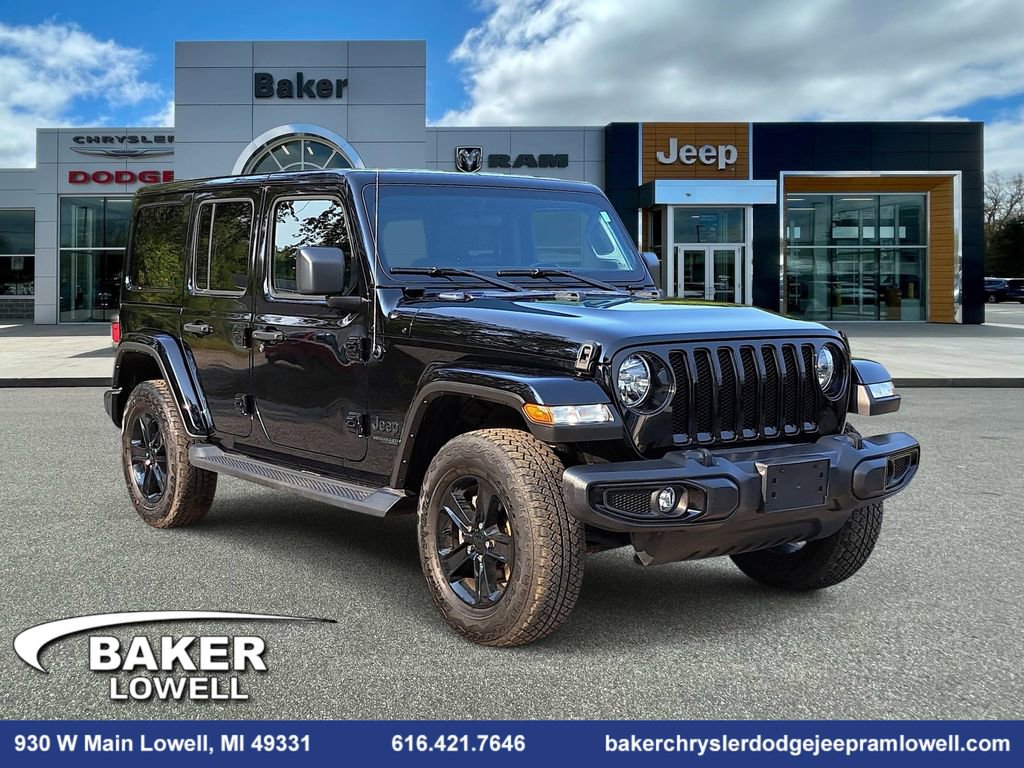 Used 2021 Jeep Wrangler Unlimited Sahara