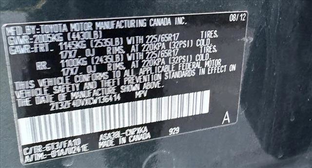 Used 2012 Toyota RAV4 w/ Upgrade Value Pkg image 21