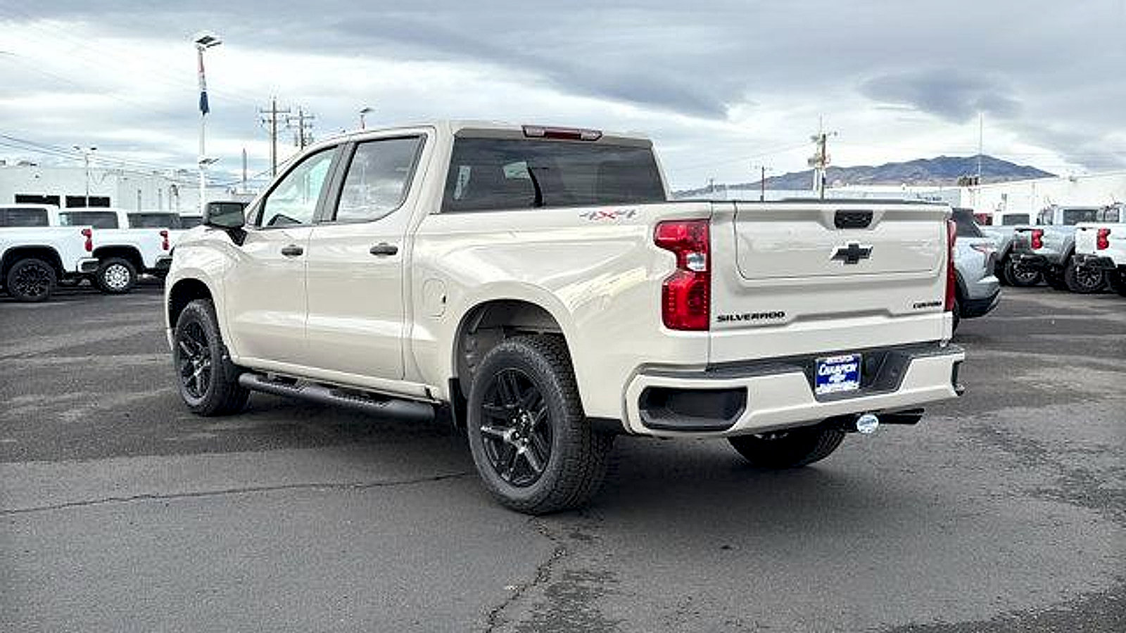 New 2026 Chevrolet Silverado 1500 Custom w/ Turbomax Blackout Package image 7