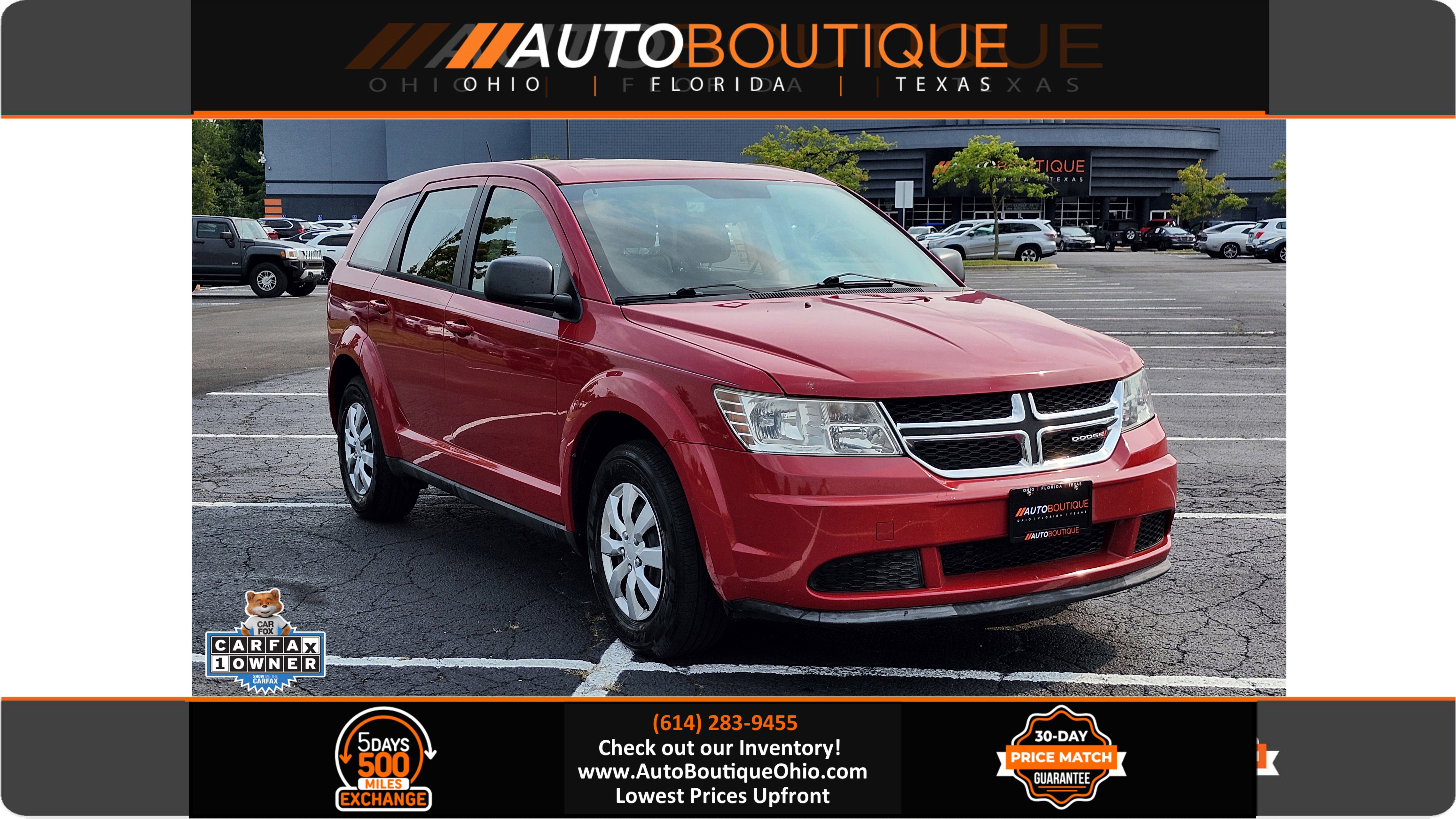 Used 2012 Dodge Journey American Value Package w/ Flexible Seating Group