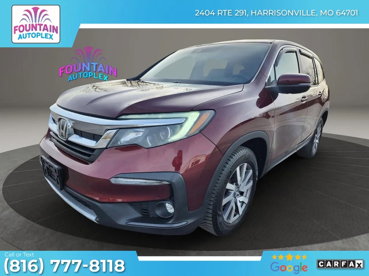 Used 2019 Honda Pilot EX-L image 1