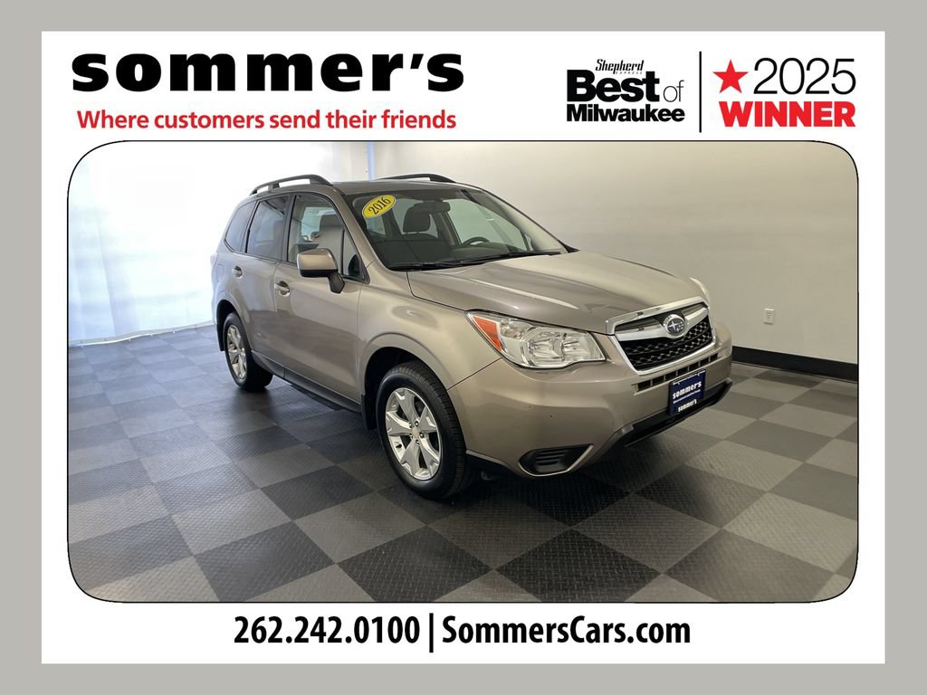 Used 2016 Subaru Forester 2.5i Premium w/ Protection Package #1 AWD/4WD image 1