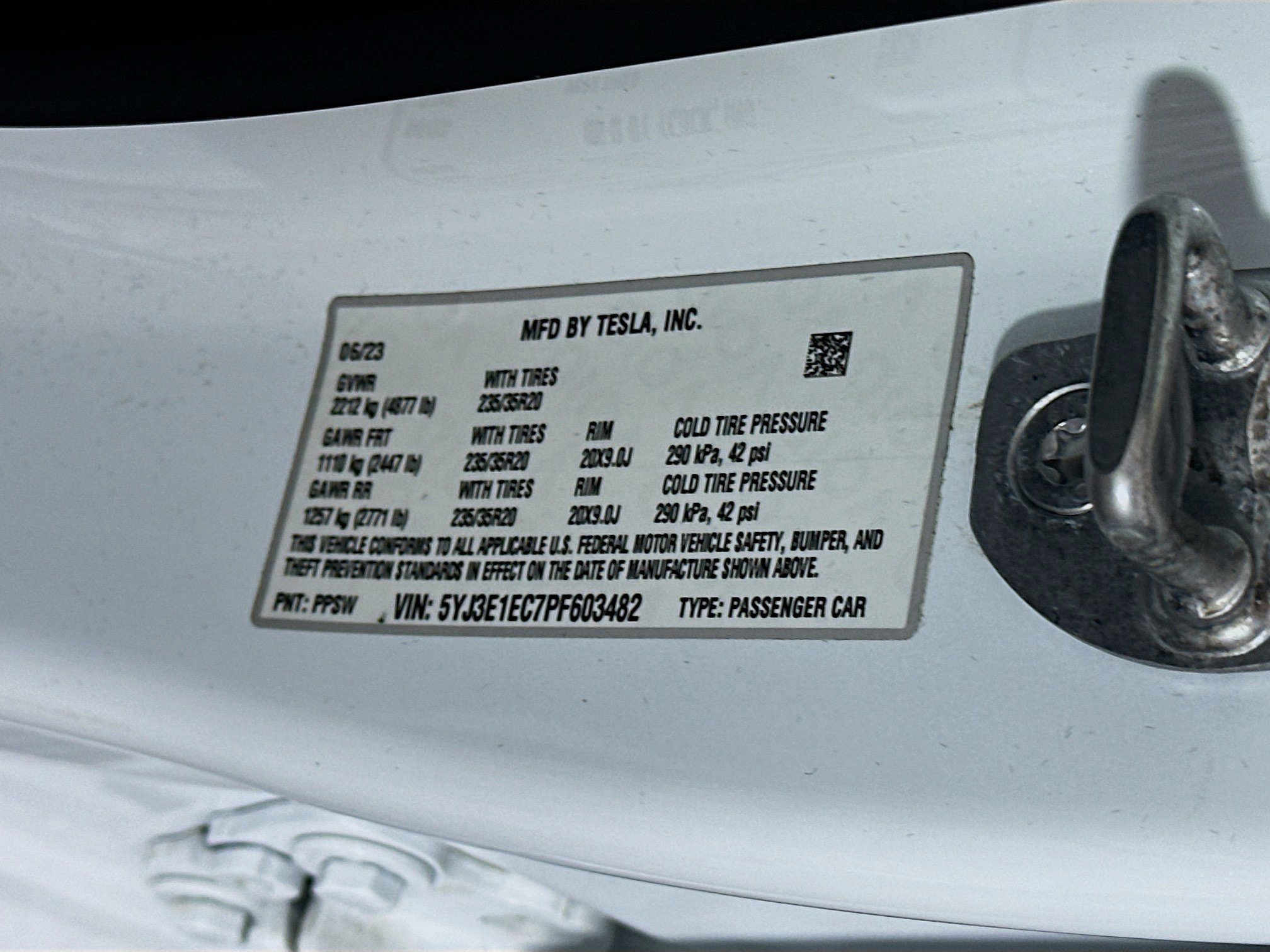 Used 2023 Tesla Model 3 Performance image 12