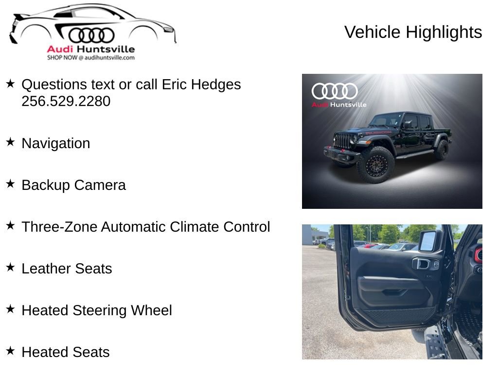 Used 2021 Jeep Gladiator Rubicon AWD/4WD image 6