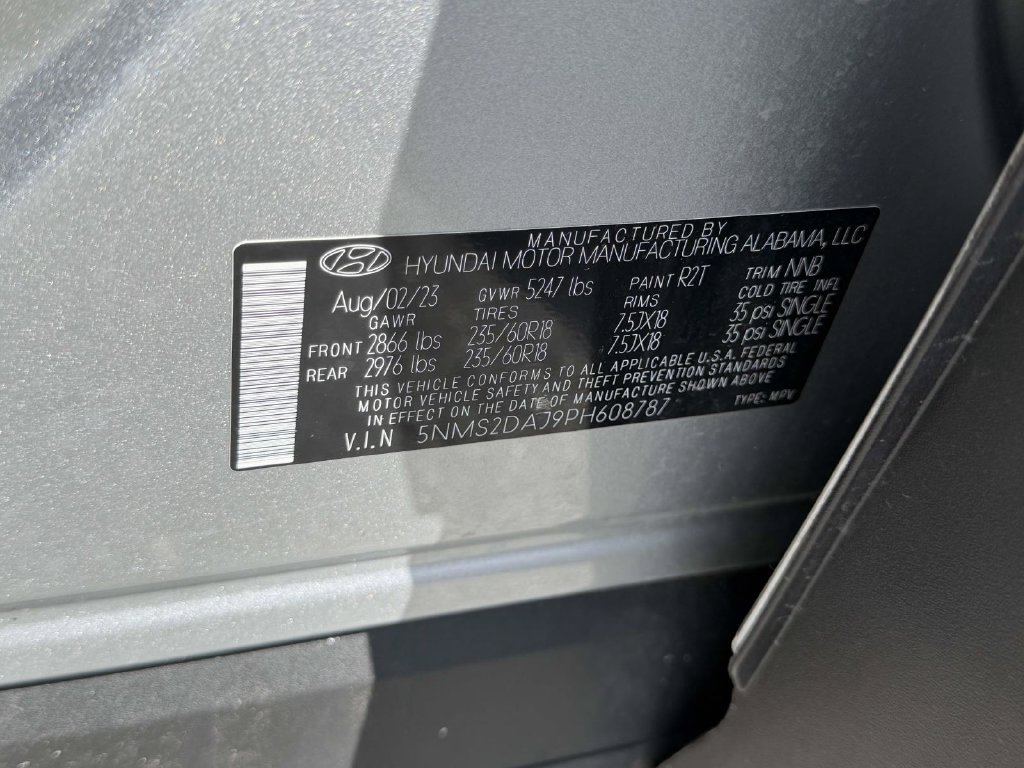 Certified 2023 Hyundai Santa Fe SEL AWD/4WD image 41