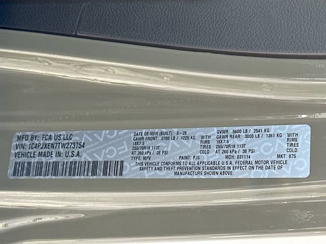 New 2026 Jeep Wrangler Unlimited Sahara AWD/4WD image 22