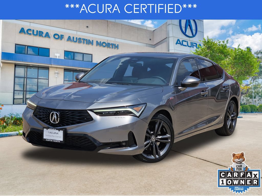 Certified 2024 Acura Integra A-Spec w/ Technology Package FWD image 1