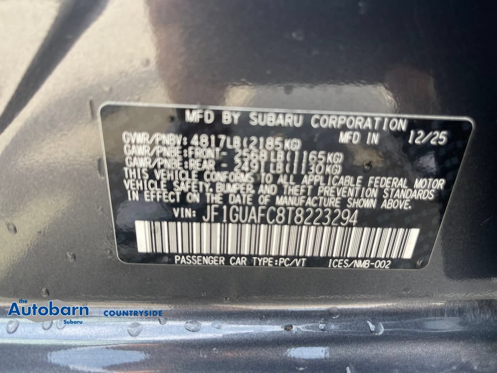 Used 2026 Subaru Impreza 2.0i Sport AWD/4WD image 29