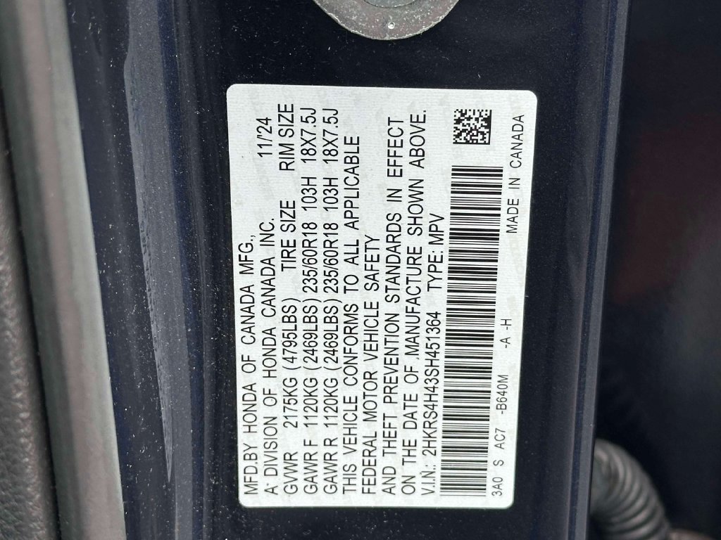 Certified 2025 Honda CR-V EX image 16