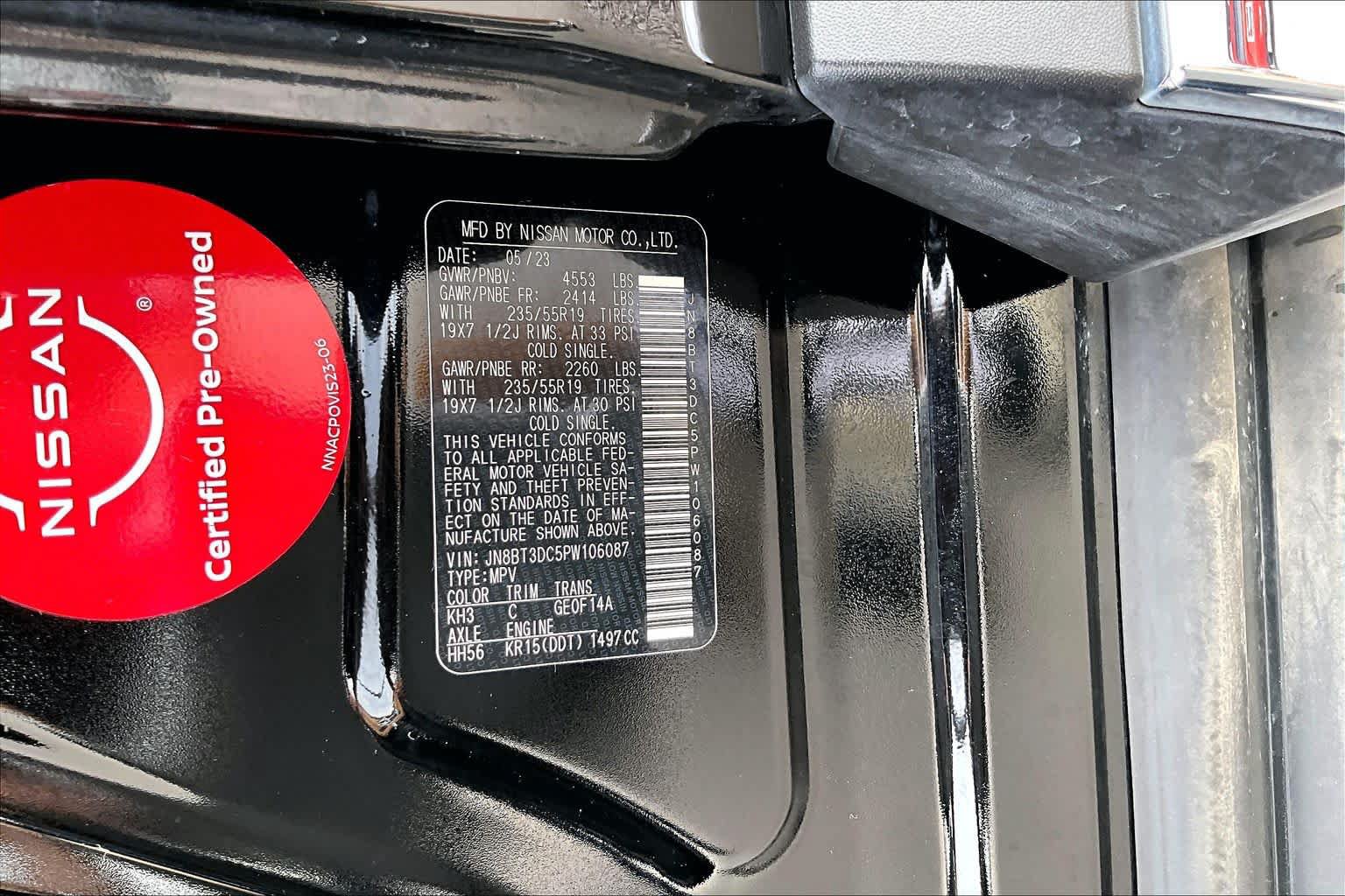 Used 2023 Nissan Rogue Platinum FWD image 37