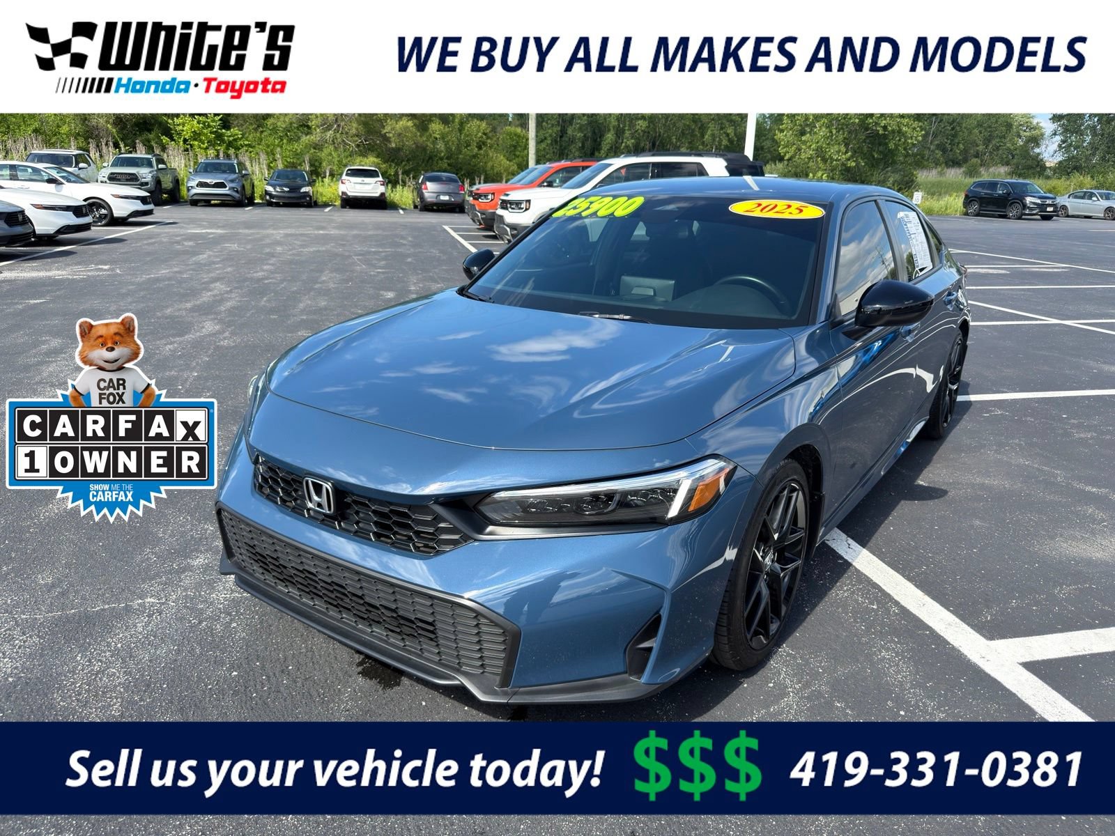 Used 2025 Honda Civic Sport image 1