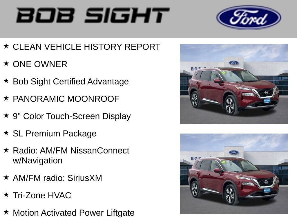 Used 2023 Nissan Rogue SL w/ SL Premium Package video 3