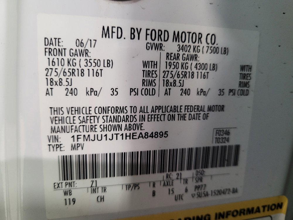 Used 2017 Ford Expedition XLT AWD/4WD image 33