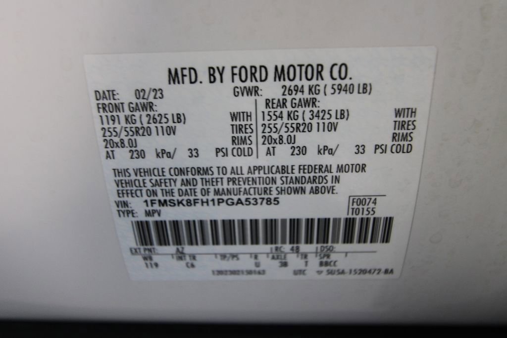 Used 2023 Ford Explorer Limited w/ Limited Technology Package image 49