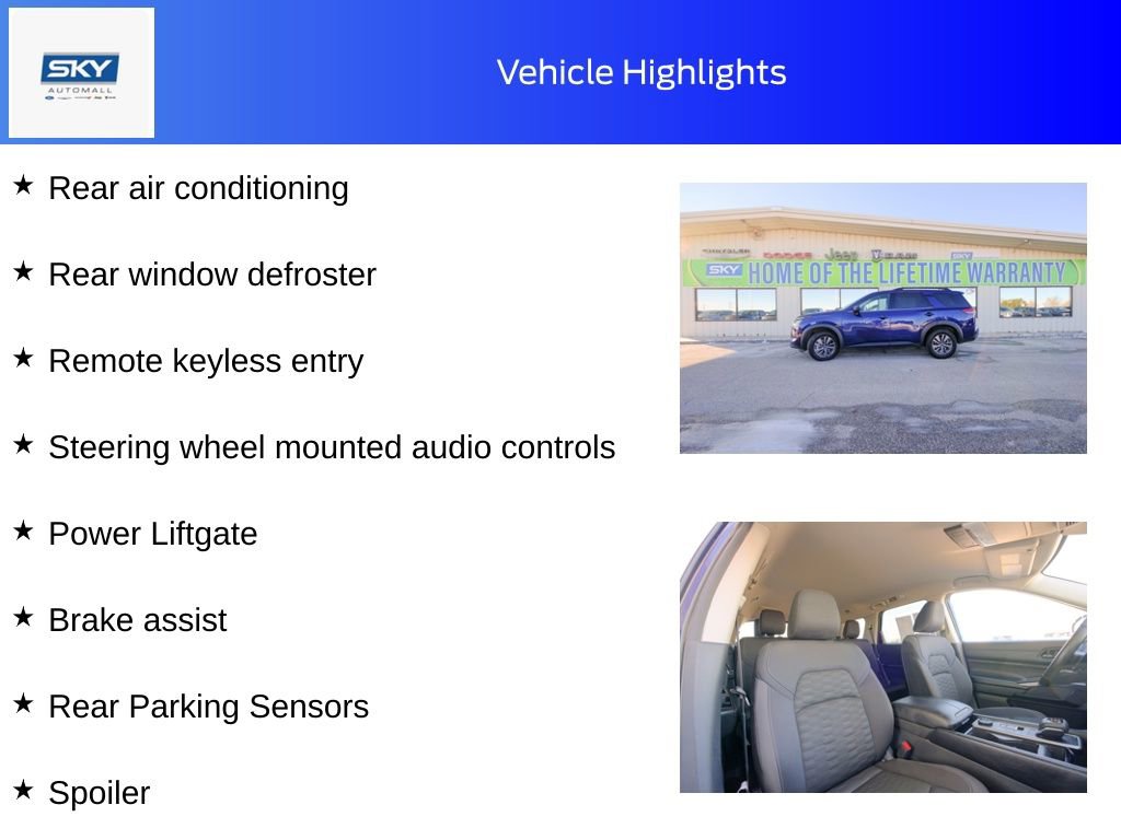 Used 2025 Nissan Pathfinder SV image 10