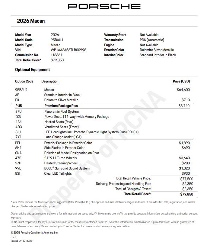 New 2026 Porsche Macan image 6