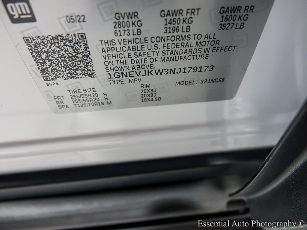 Used 2022 Chevrolet Traverse RS image 42