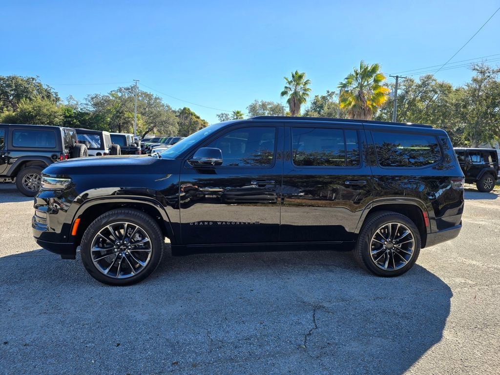 New 2025 Jeep Grand Wagoneer Series II Obsidian w/ Quick Order Packagew 28T AWD/4WD image 3