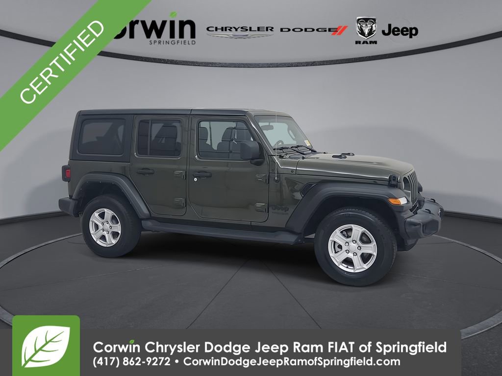 Certified 2022 Jeep Wrangler Unlimited Sport 360° Tour