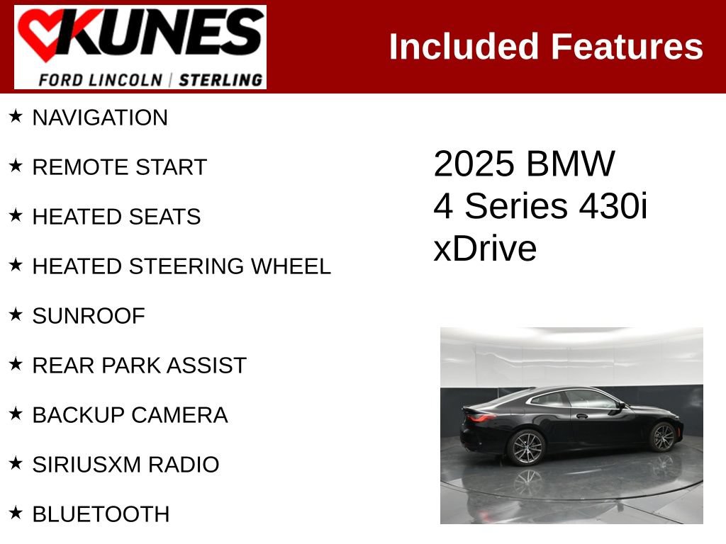 Used 2025 BMW 430i xDrive Coupe AWD/4WD image 2
