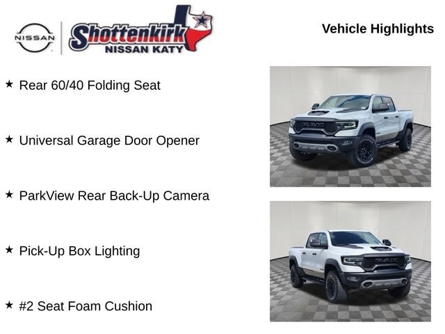 Used 2023 RAM 1500 TRX w/ TRX Level 1 Equipment Group AWD/4WD image 12