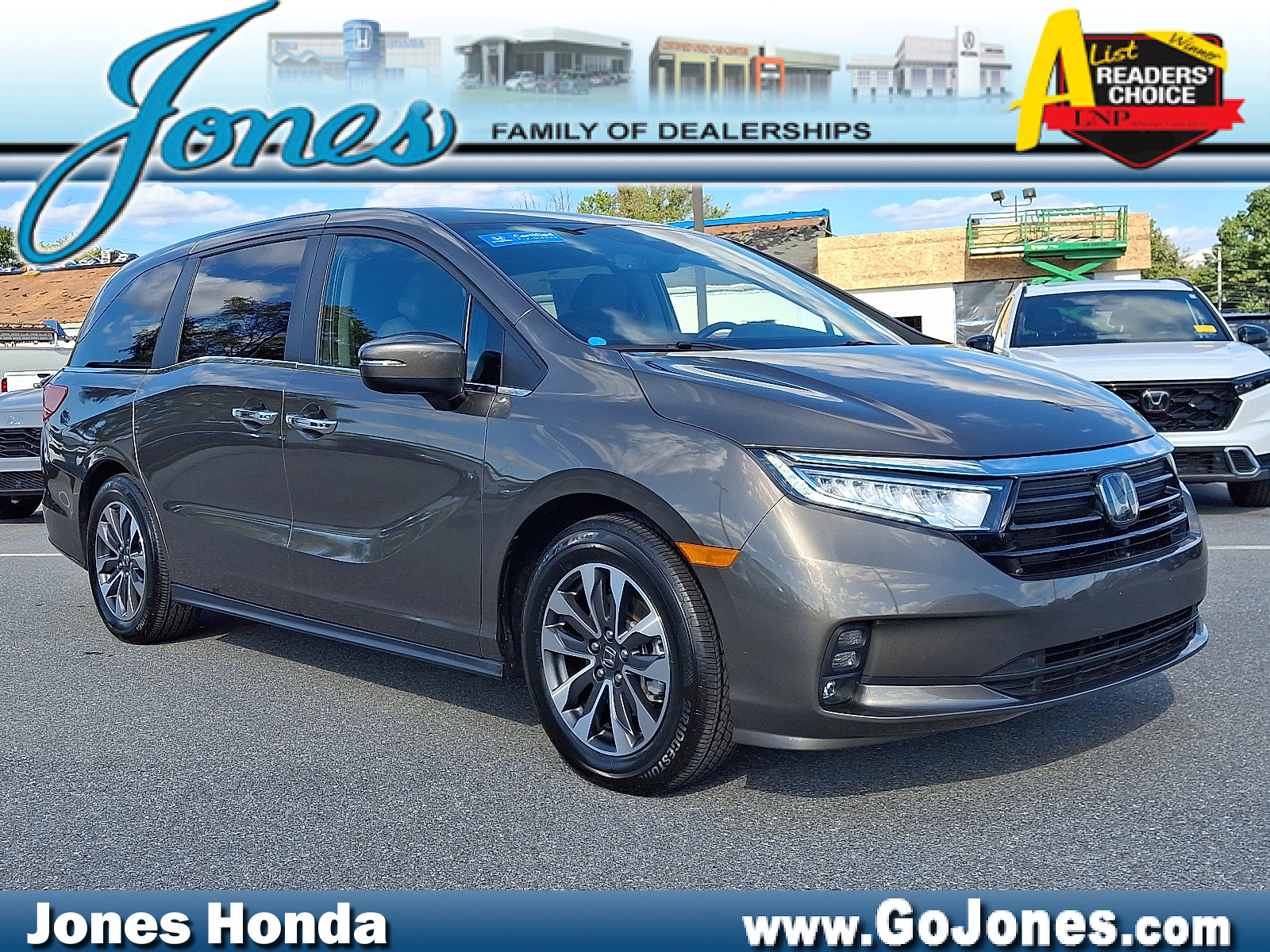 Certified 2023 Honda Odyssey EX-L