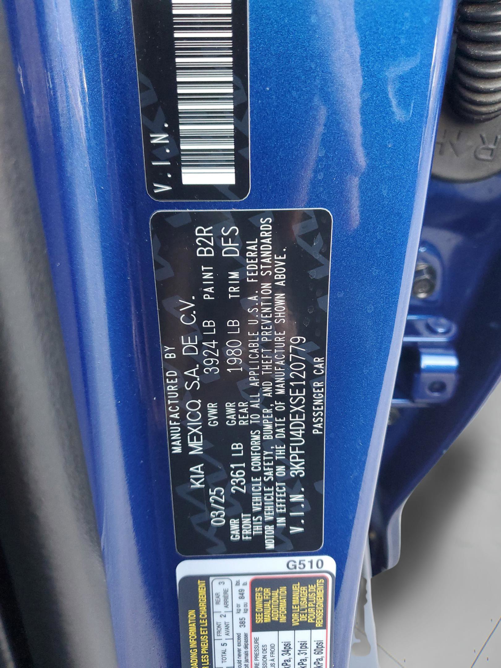 Certified 2025 Kia K4 EX FWD image 32