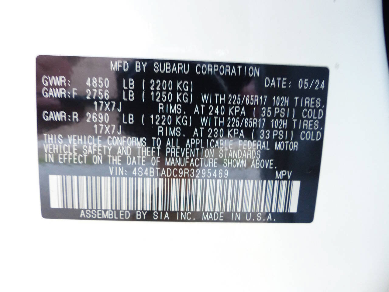 Used 2024 Subaru Outback Premium AWD/4WD image 17