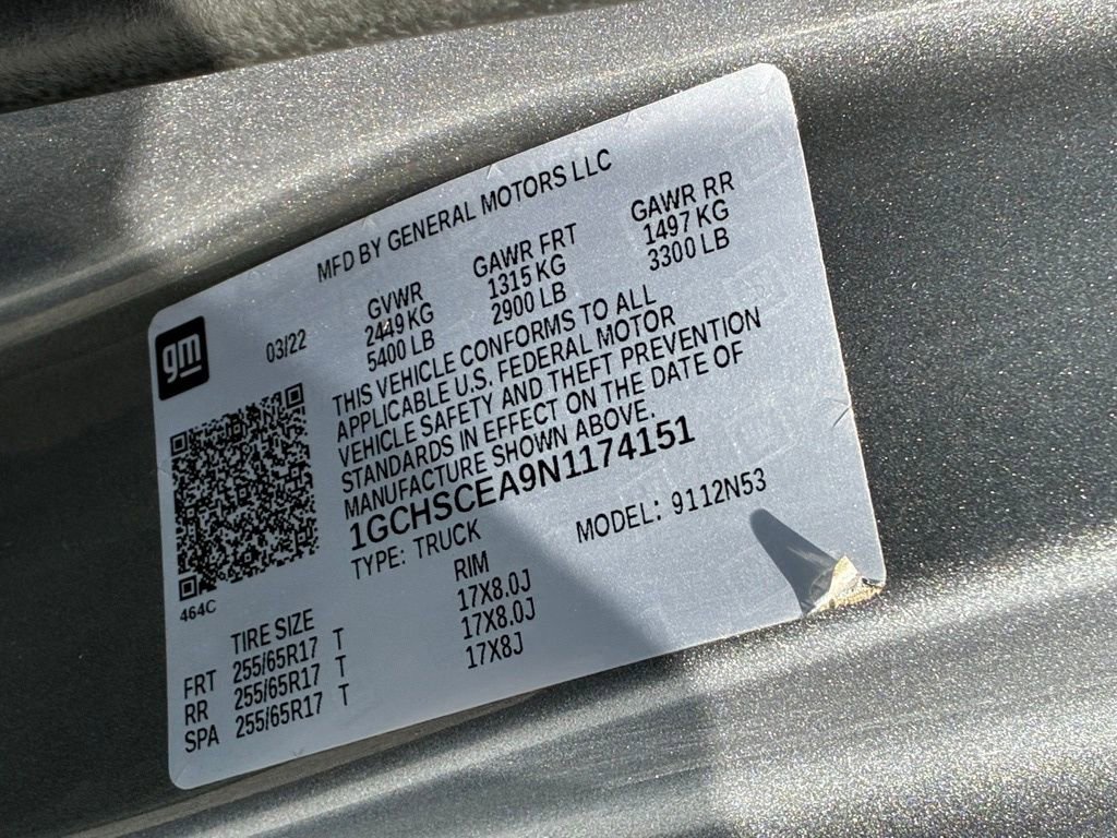 Used 2022 Chevrolet Colorado LT w/ Fleet Safety Package image 22