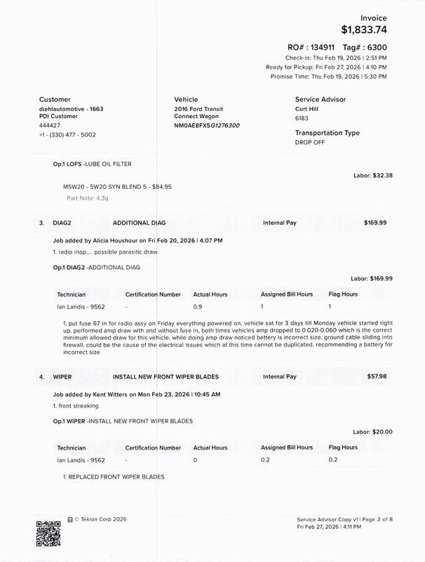 Used 2016 Ford Transit Connect XLT image 29