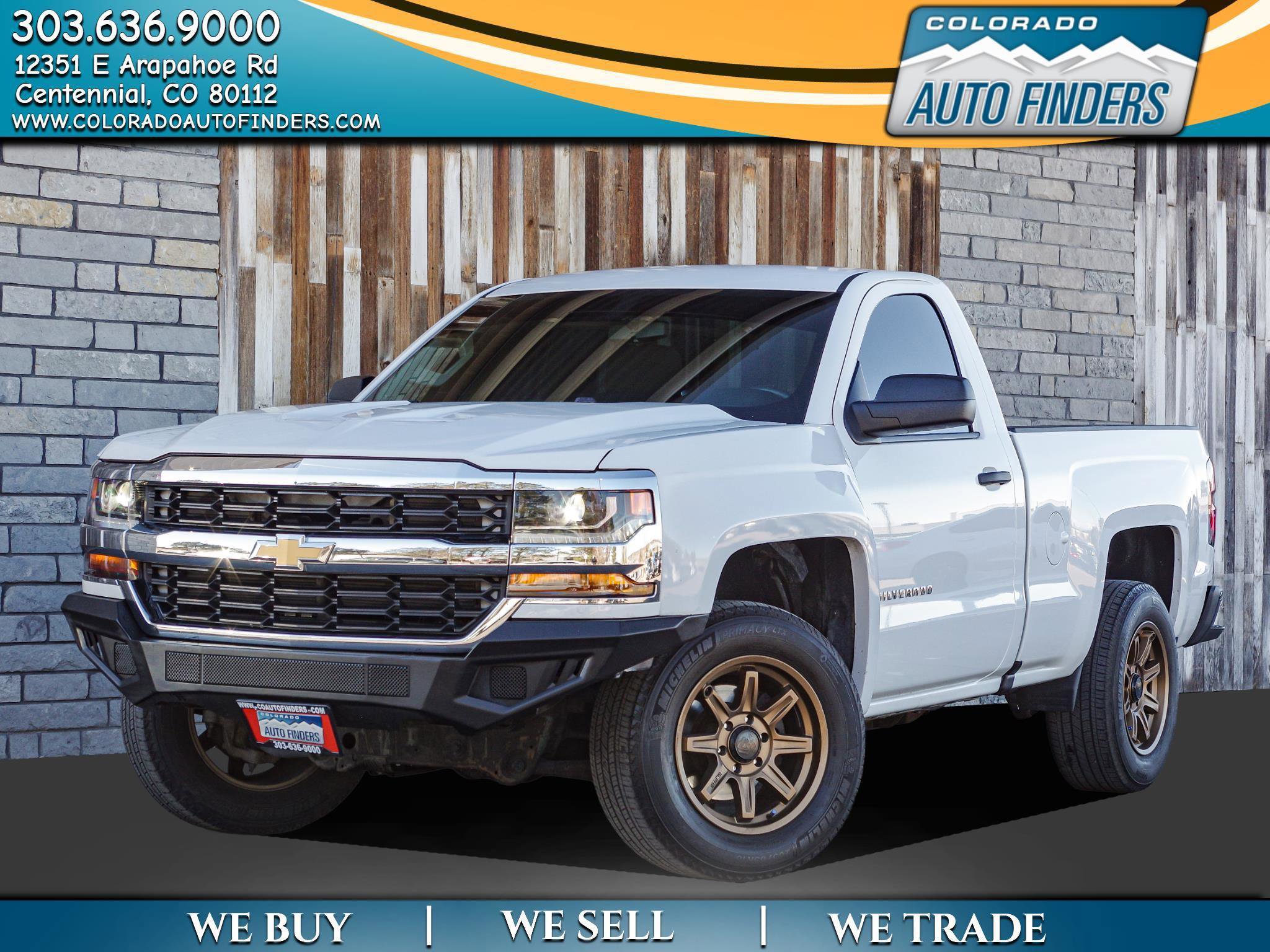 Used 2017 Chevrolet Silverado 1500 W/T w/ Trailering Package RWD image 1