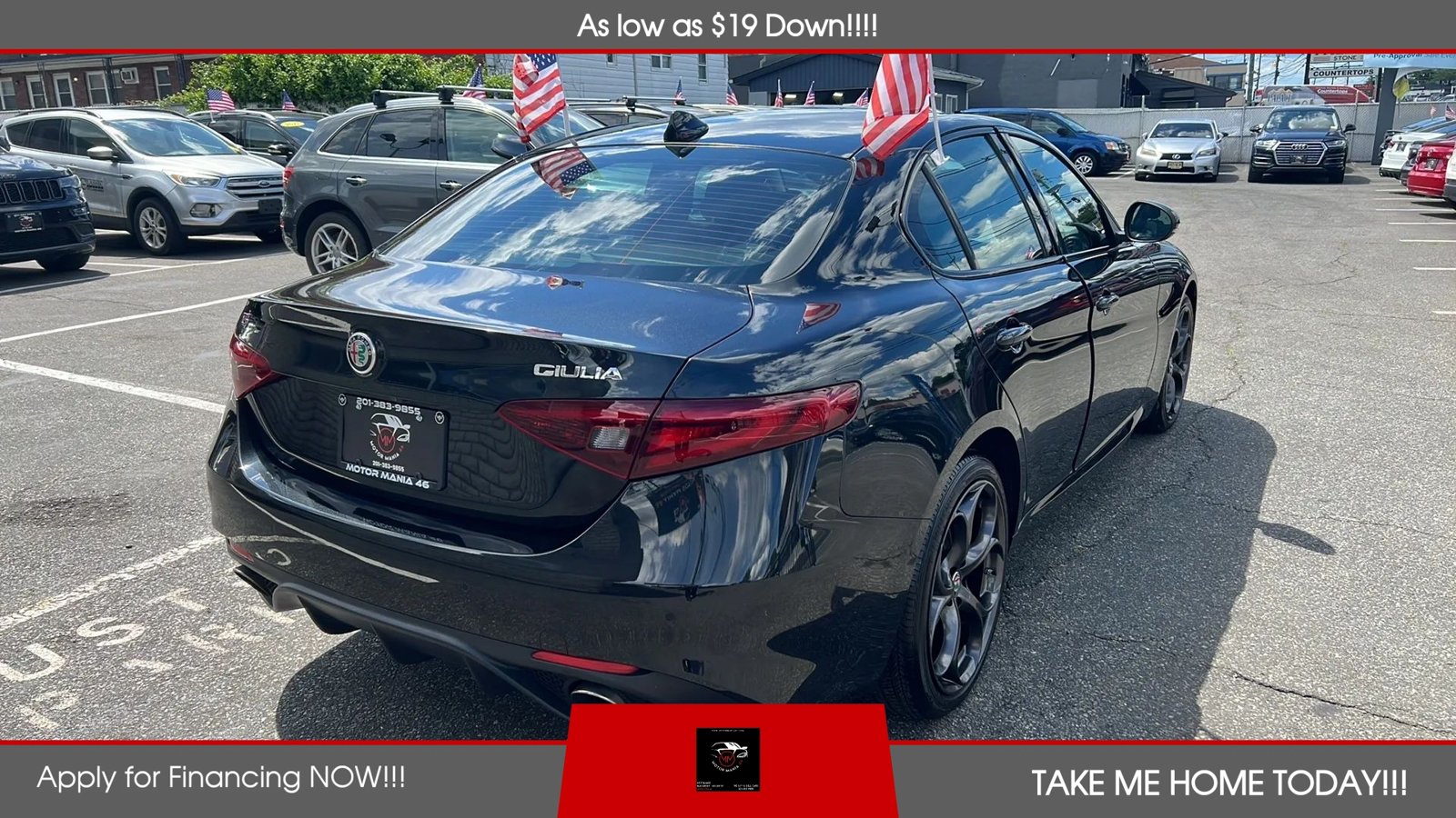 Used 2019 Alfa Romeo Giulia Ti Sport w/ Quick Order Package 22S Sport AWD/4WD image 5