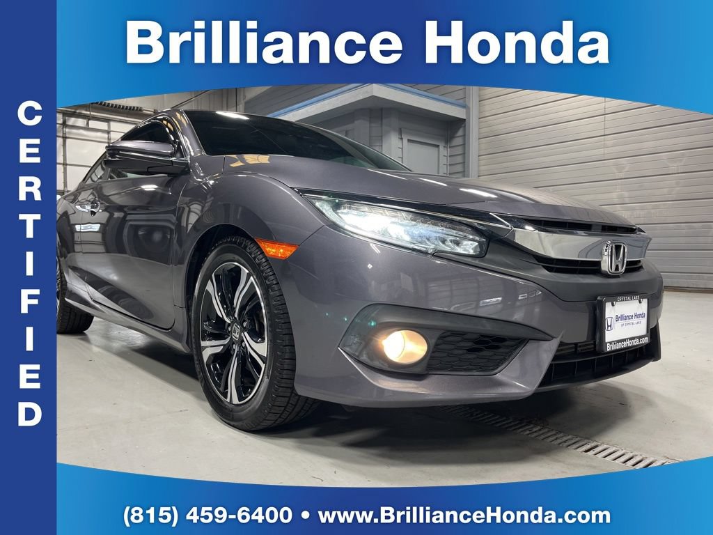 Certified 2017 Honda Civic Touring image 1