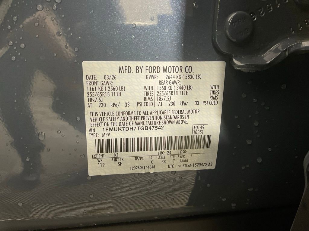 New 2026 Ford Explorer Active image 26