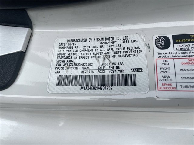 Used 2016 Nissan 370Z w/ Sport Package image 30