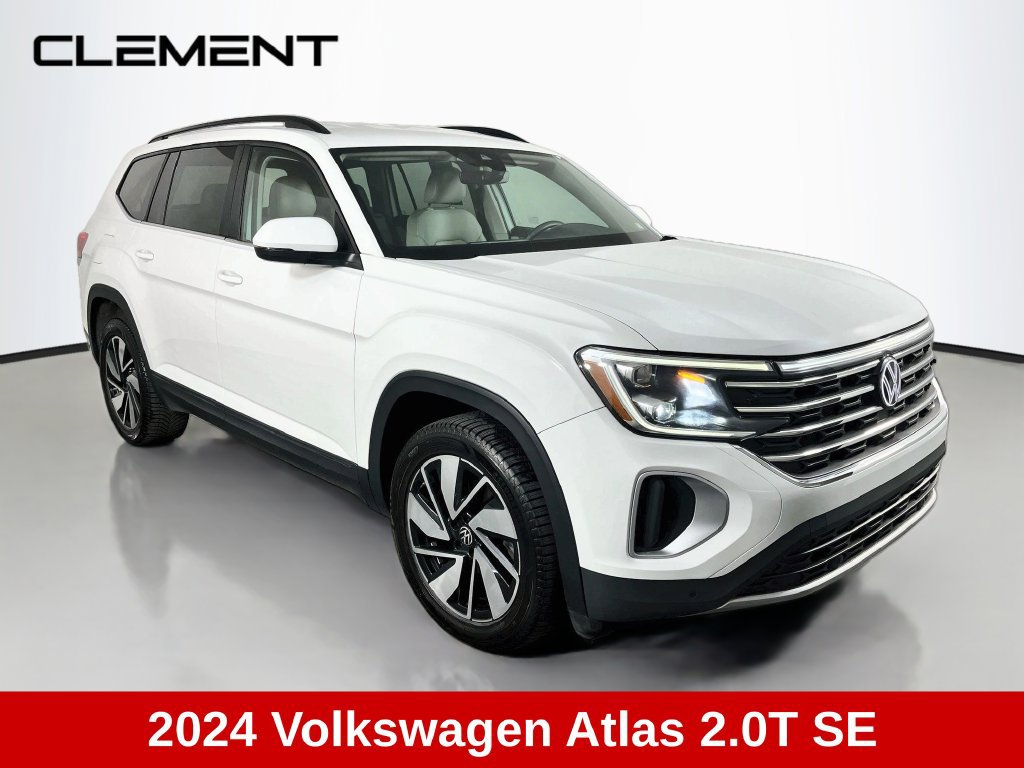 Used 2024 Volkswagen Atlas SE AWD/4WD image 3