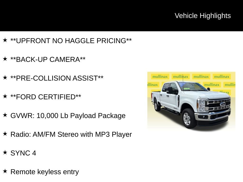 Certified 2025 Ford F250 XLT AWD/4WD image 12