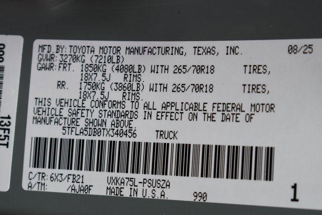 New 2026 Toyota Tundra SR5 image 15