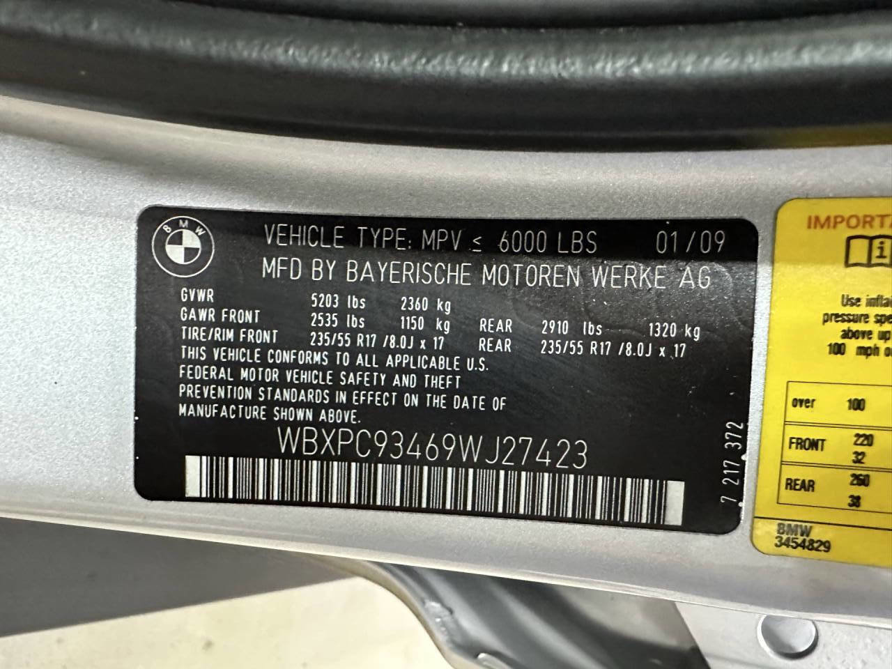 Used 2009 BMW X3 xDrive30i image 30