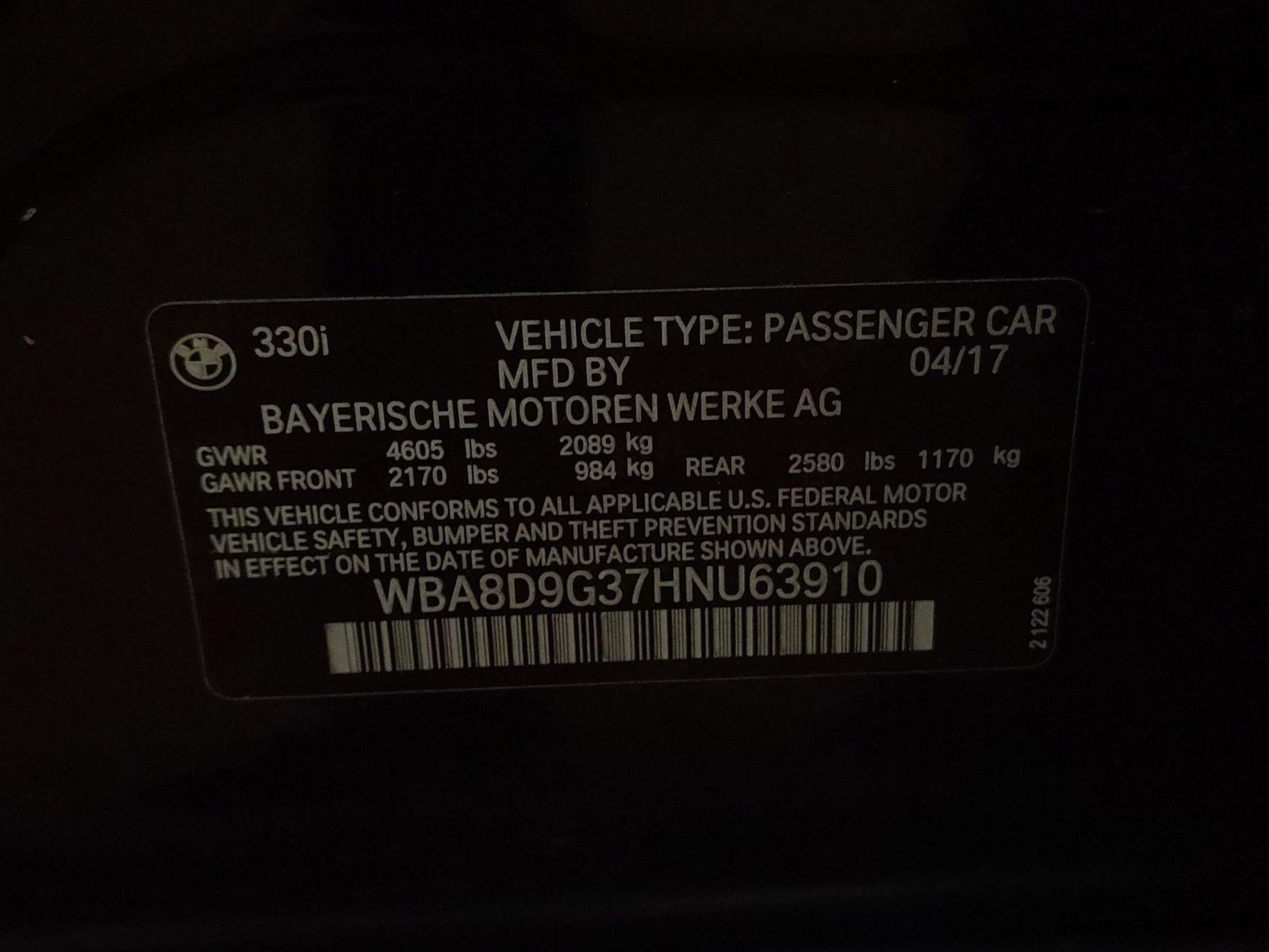 Used 2017 BMW 330i xDrive Sedan image 14