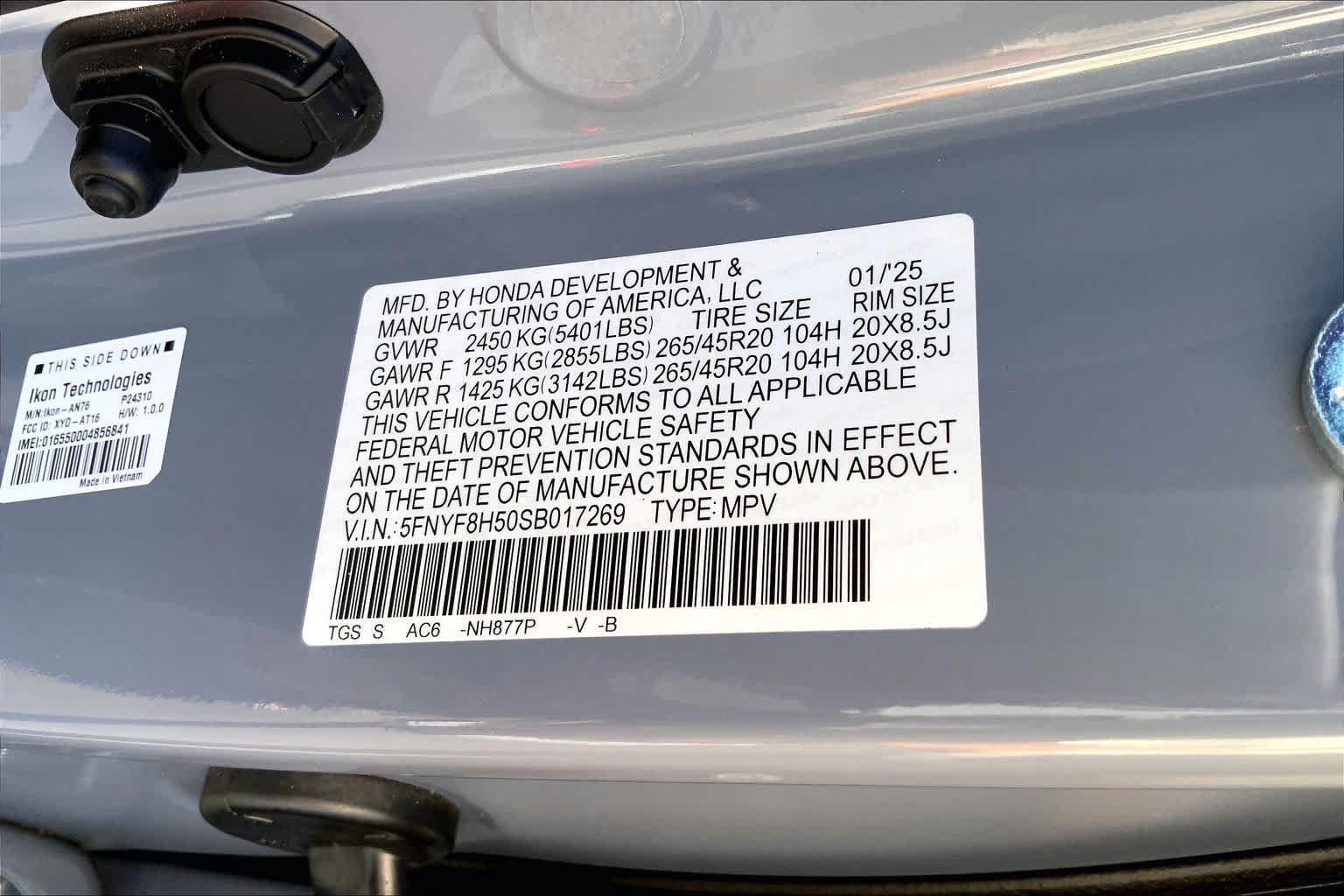 Used 2025 Honda Passport EX-L image 35